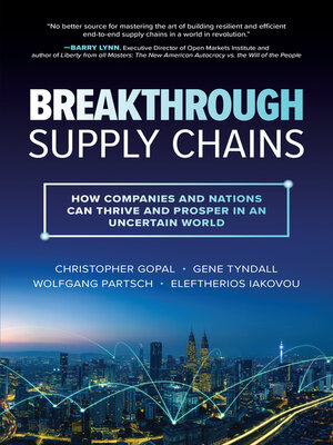 cover image of Breakthrough Supply Chains
